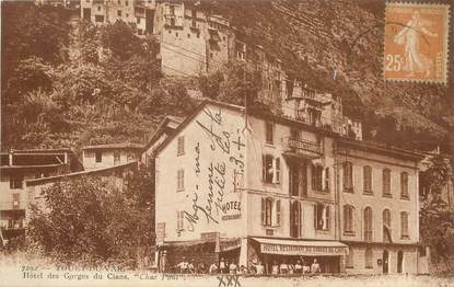 / CPA FRANCE 06 "Touet du Var, hôtel des gorges du Cians"