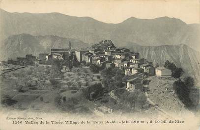 / CPA FRANCE 06 "Vallée de la Tinée, village de la Tour"