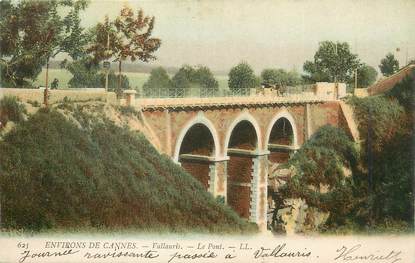 / CPA FRANCE 06 "Vallauris, le pont "