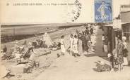 14 Calvado / CPA FRANCE 14 "Langrune sur Mer, la plage à marée basse"