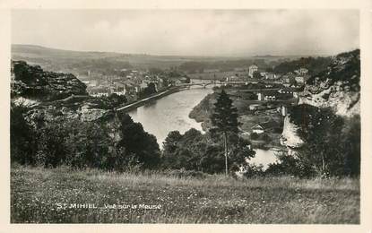 CPSM FRANCE 55 "Saint Mihiel, vue sur La Meuse"