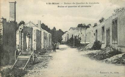 CPA FRANCE 55 "Saint Mihiel, ruines du Quartier de cavalerie"