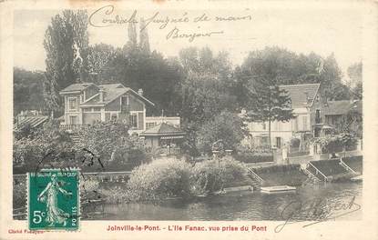 CPA FRANCE 94 "Joinville le Pont, L'Ile Fanac"