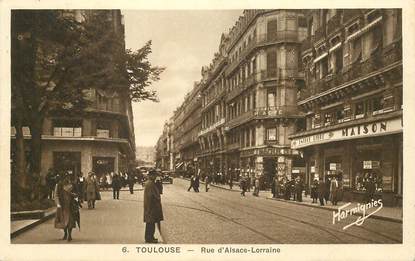 CPA FRANCE 31 "Toulouse, rue d'Alsace Lorraine"