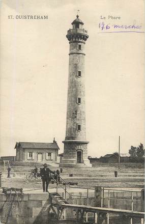 / CPA FRANCE 14 "Ouistreham, le phare"