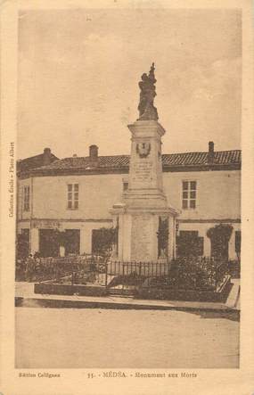 CPA ALGERIE "Médéa, monument aux morts"