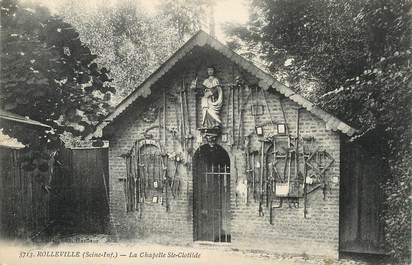 / CPA FRANCE 76 "Rolleville, la chapelle Sainte Clothilde"