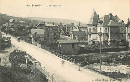 / CPA FRANCE 76 "Pourville,  vue générale "