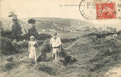 / CPA FRANCE 76 "Pourville sur Mer, vue générale"