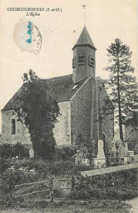 / CPA FRANCE 91 "Courcouronnes, l'église"