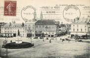 28 Eure Et Loir / CPA FRANCE 28 "Chartres, place des Epars" / FLAMME