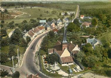 CPSM FRANCE 45 "La Chapelle Saint Sépulcre, vue aérienne"