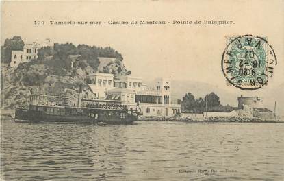 / CPA FRANCE 83 "Tamaris sur Mer, casino de Manteau"