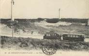 62 Pa De Calai / CPA FRANCE 62 "Le Touquet, Paris Plage, les phares et le tramway"