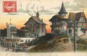62 Pa De Calai / CPA FRANCE 62 "Le Touquet, Paris Plage, le village suisse et l'entrée de la forêt"