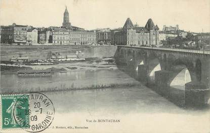 / CPA FRANCE 82 "Vue de Montauban"