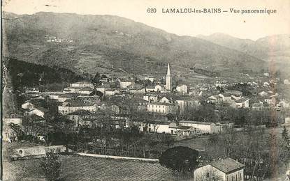 CPA FRANCE 34 "Lamalou les Bains,  vue panoramique"