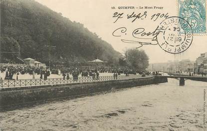 / CPA FRANCE 29 "Quimper, le mont Frugy"