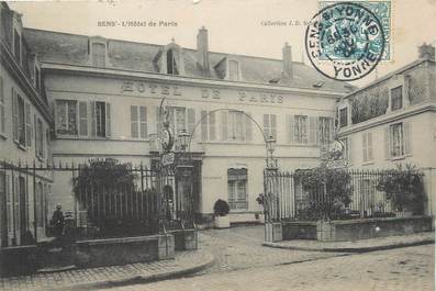 / CPA FRANCE 89 "Sens, l'hôtel de Paris"