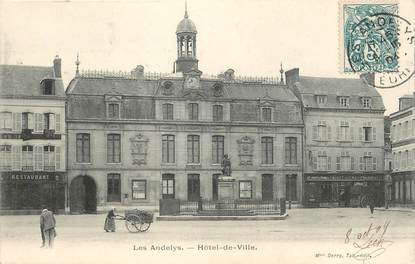 / CPA FRANCE 27 "Les Andelys, hôtel de ville"