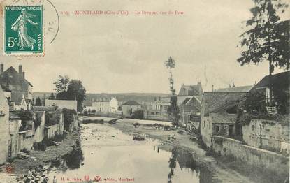 / CPA FRANCE 21 "Montbard, le Brenne"