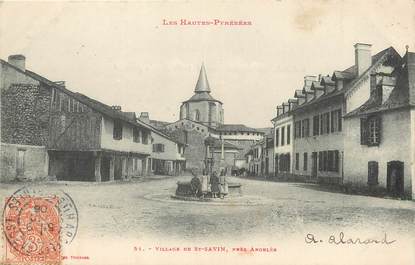 / CPA FRANCE 65 "Village de Saint Savin près Argelès"