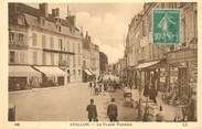 89 Yonne / CPA FRANCE 89 "Avallon, la place Vauban"