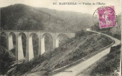 / CPA FRANCE 48 "Marvejols, viaduc de l'enfer"