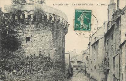 / CPA FRANCE 58 "Nevers, la tour Saint Eloi'