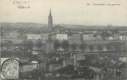 / CPA FRANCE 31 "Toulouse, vue générale"