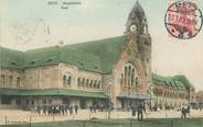 57 Moselle / CPA FRANCE 57 "Metz, gare "
