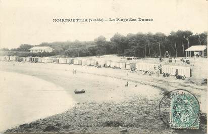 / CPA FRANCE 85 "Noirmoutier, la plage des dames"