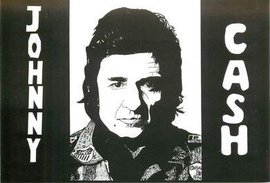 CPSM ILLUSTRATEUR LE JOLLY "Johnny Cash"