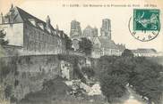 02 Aisne / CPA FRANCE 02 "Laon, les remparts et la promenade du Nord"