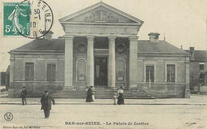 / CPA FRANCE 10 "Bar Sur Seine, le palais de justice"