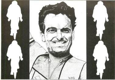 CPSM  ILLUSTRATEUR   LE  JOLLY  / Bernard Hinault