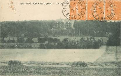 / CPA FRANCE 27 "Environs de Verneuil, le château"