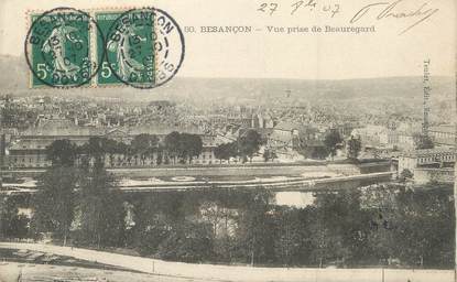 / CPA FRANCE 25 "Besançon, vue prise de Beauregard"