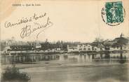 58 Nievre / CPA FRANCE 58 "Cosne, quai de Loire"