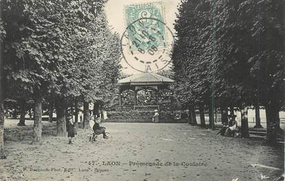 / CPA FRANCE 02 "Laon, promenade de la Couloire"