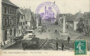 68 Haut Rhin / CPA FRANCE 68 "Dannemarie, place des Halles"