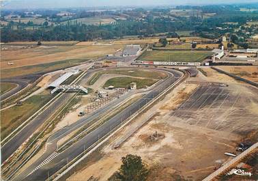 / CPSM FRANCE 32 "Nogaro, vue aérienne"