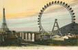 / CPA FRANCE 75015 "Paris, la grande roue et la tour Eiffel"