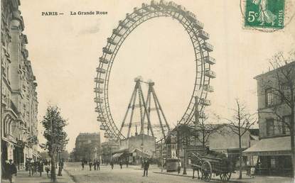 / CPA FRANCE 75015  "Paris , la grande roue"