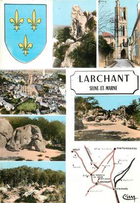 CPSM FRANCE 77 "Larchant"