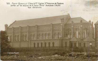 / CPA FRANCE 76 "Petit Quevilly, église Saint Antoine de Padoue"