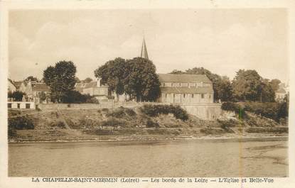 / CPA FRANCE 45 "La Chapelle Saint Mesmin, les bords de la Loire"