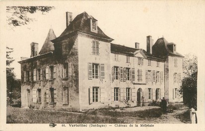 / CPA FRANCE 24 "Verteillac, château de la Méfrénie"