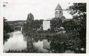 24 Dordogne / CPSM FRANCE 24 "Saint Leon sur Vézere, l'église"