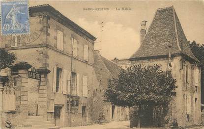 / CPA FRANCE 24 "Saint Cyprien, la mairie"